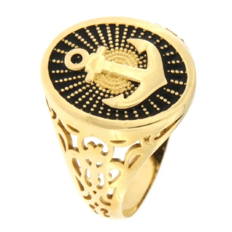 Anello Uomo Oro Giallo GL101389