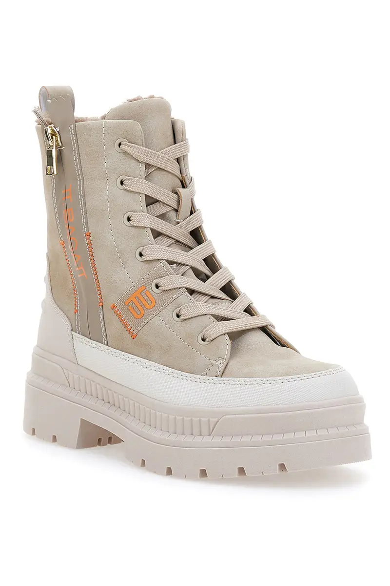 Anfibi beige con platform BAGATT D31AOA506950 miniatura 2