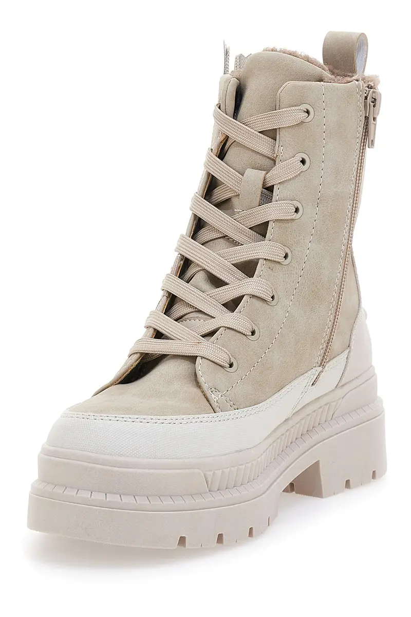 Anfibi beige con platform BAGATT D31AOA506950 miniatura 3