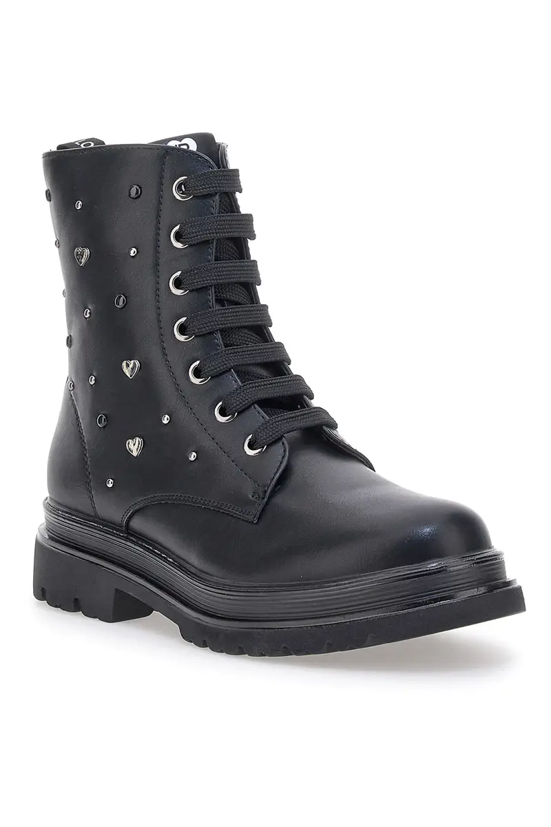 Anfibi Neri con borchie LAURA BIAGIOTTI 1660115942 miniatura 2