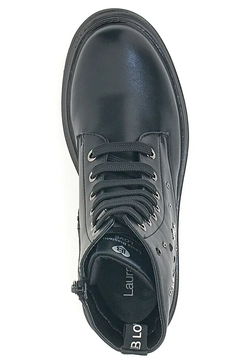 Anfibi Neri con borchie LAURA BIAGIOTTI 1660115942 miniatura 3