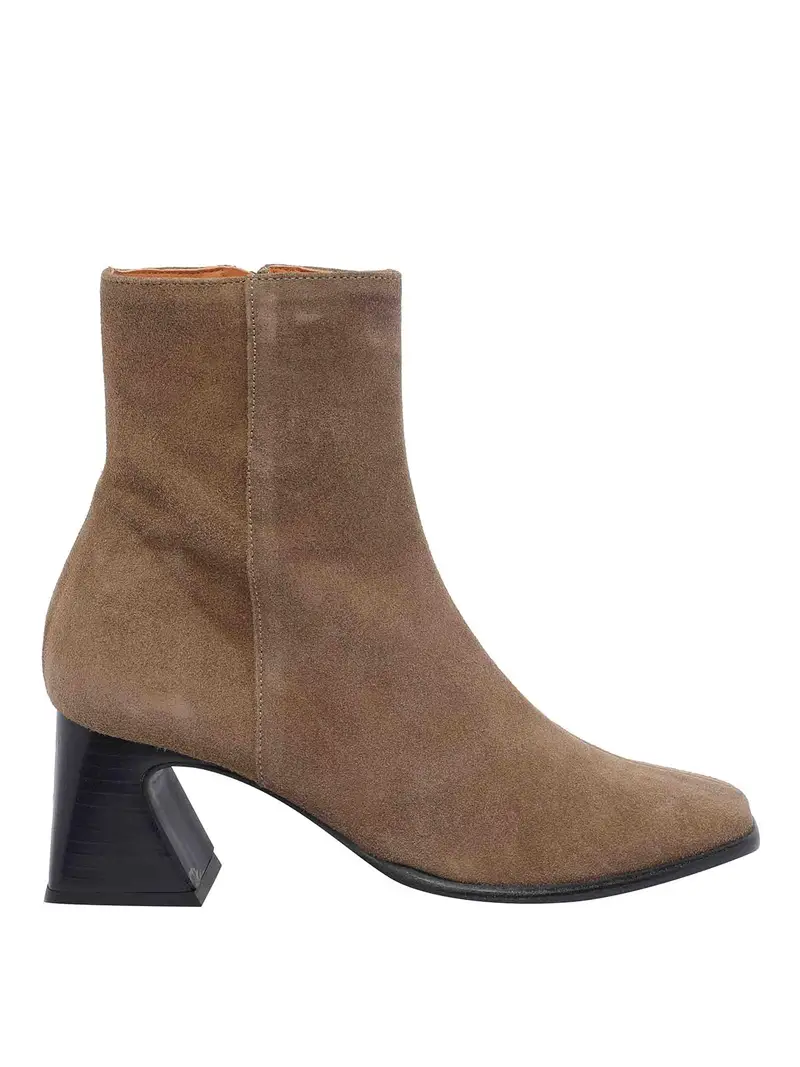 Bootie di pompa Damia Marrone
