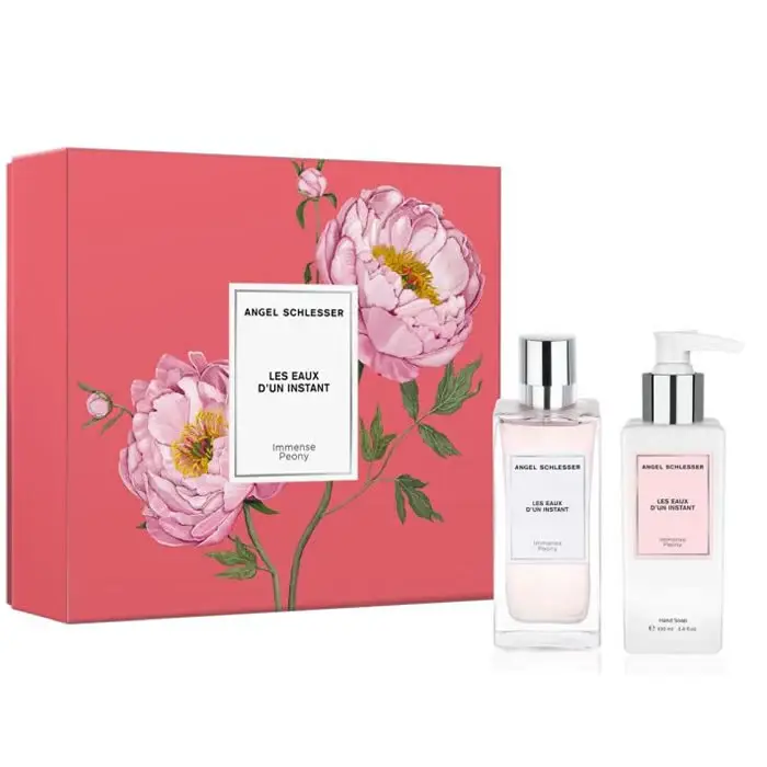Les Eaux D'un Instant Immense Peony Eau De Toilette Spray 100ml Set 2 Pezzi