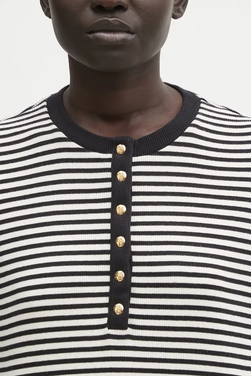 camicia a maniche lunghe alessia colore blu navy A.08.10314 miniatura 4