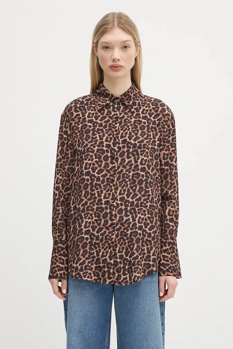 camicia Bridget Shirt colore marrone A.07.11162