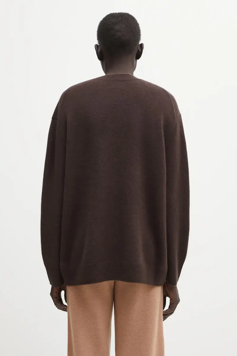 Anine Bing Cardigan Donna Marrone 3816976 miniatura 3