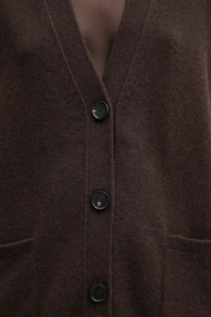 Anine Bing Cardigan Donna Marrone 3816976 miniatura 4