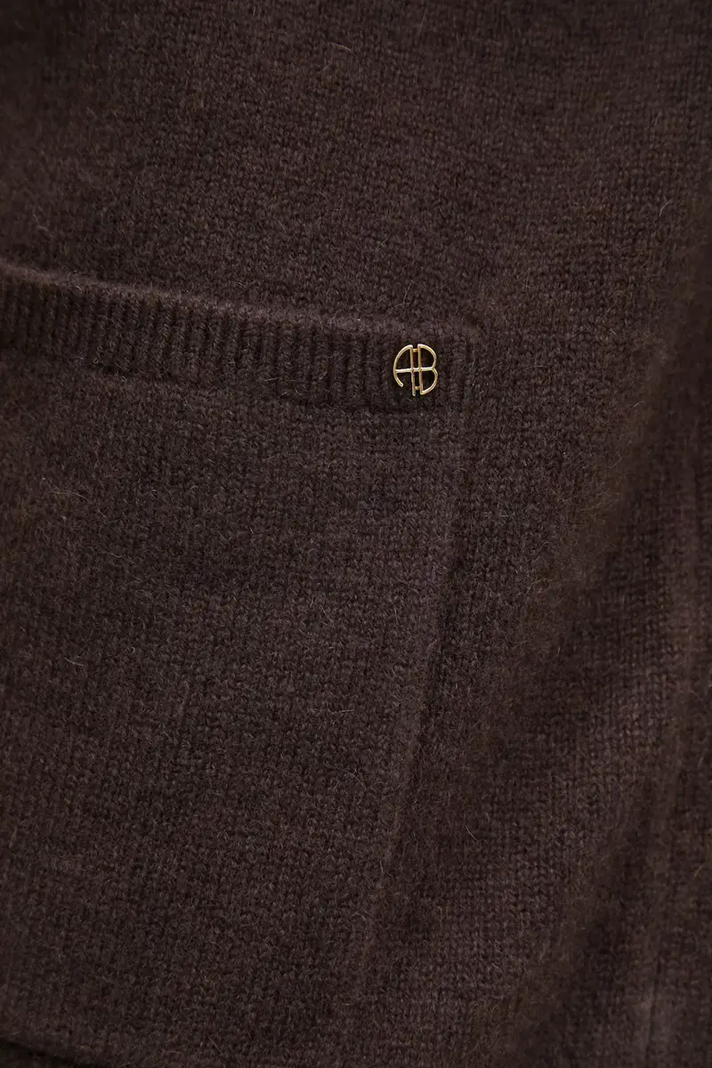 Anine Bing Cardigan Donna Marrone 3816976 miniatura 5