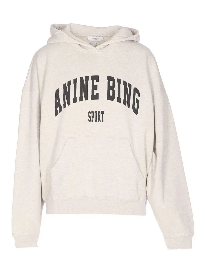 Felpa con cappuccio Harvey grigia Grigio