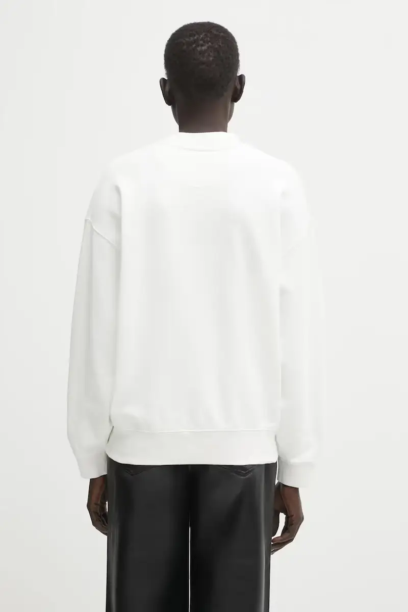 felpa in cotone jaci donna colore bianco A.08.10134 miniatura 3