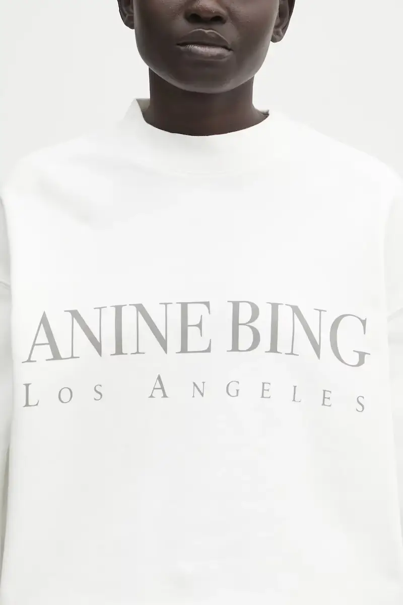 felpa in cotone jaci donna colore bianco A.08.10134 miniatura 4