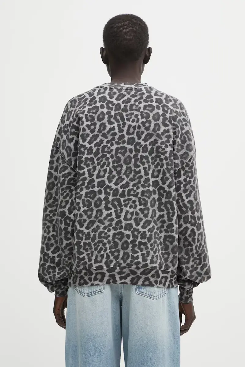 felpa in cotone miles donna colore grigio A.08.11404 miniatura 3