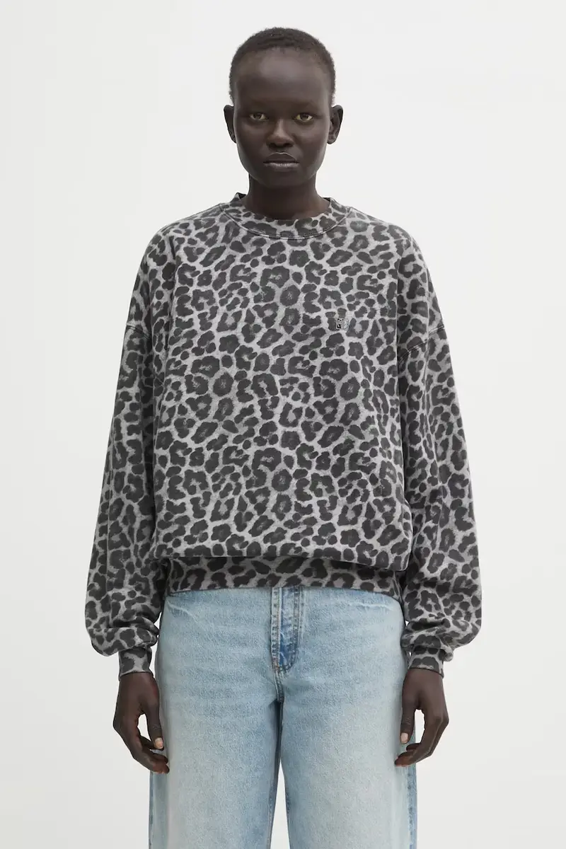 felpa in cotone miles donna colore grigio A.08.11404