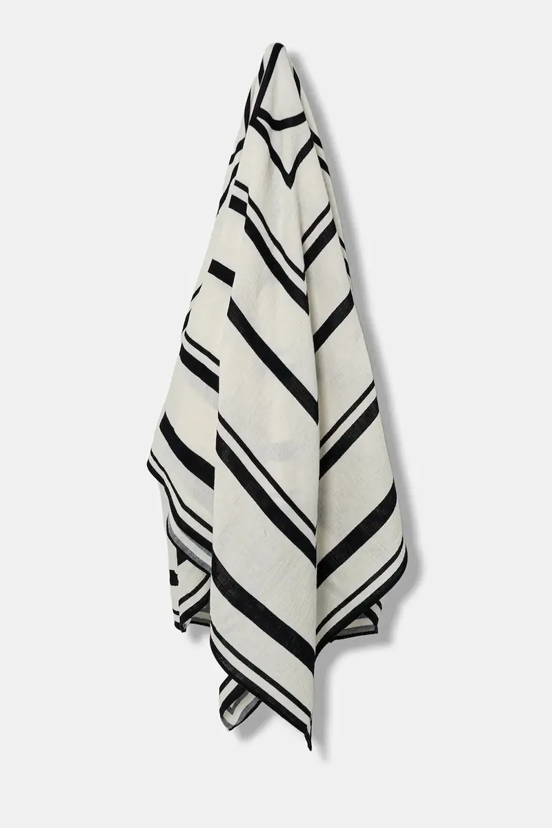 foulard in cotone eliza donna colore beige A.12.11199