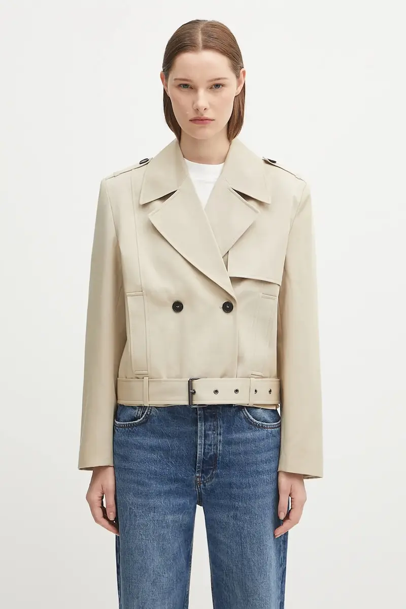 giacca in cotone greer colore beige A.01.11177