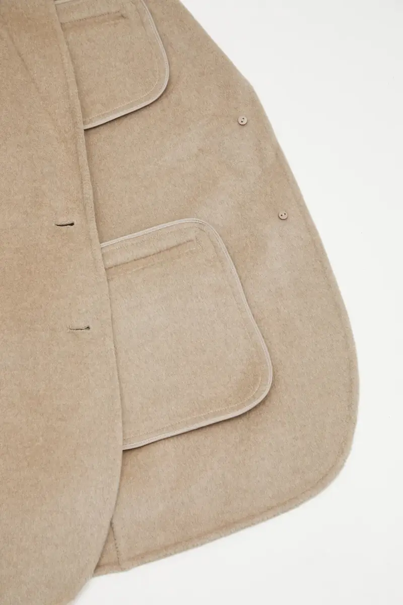 giacca in lana quinn colore beige A.01.11293 miniatura 4