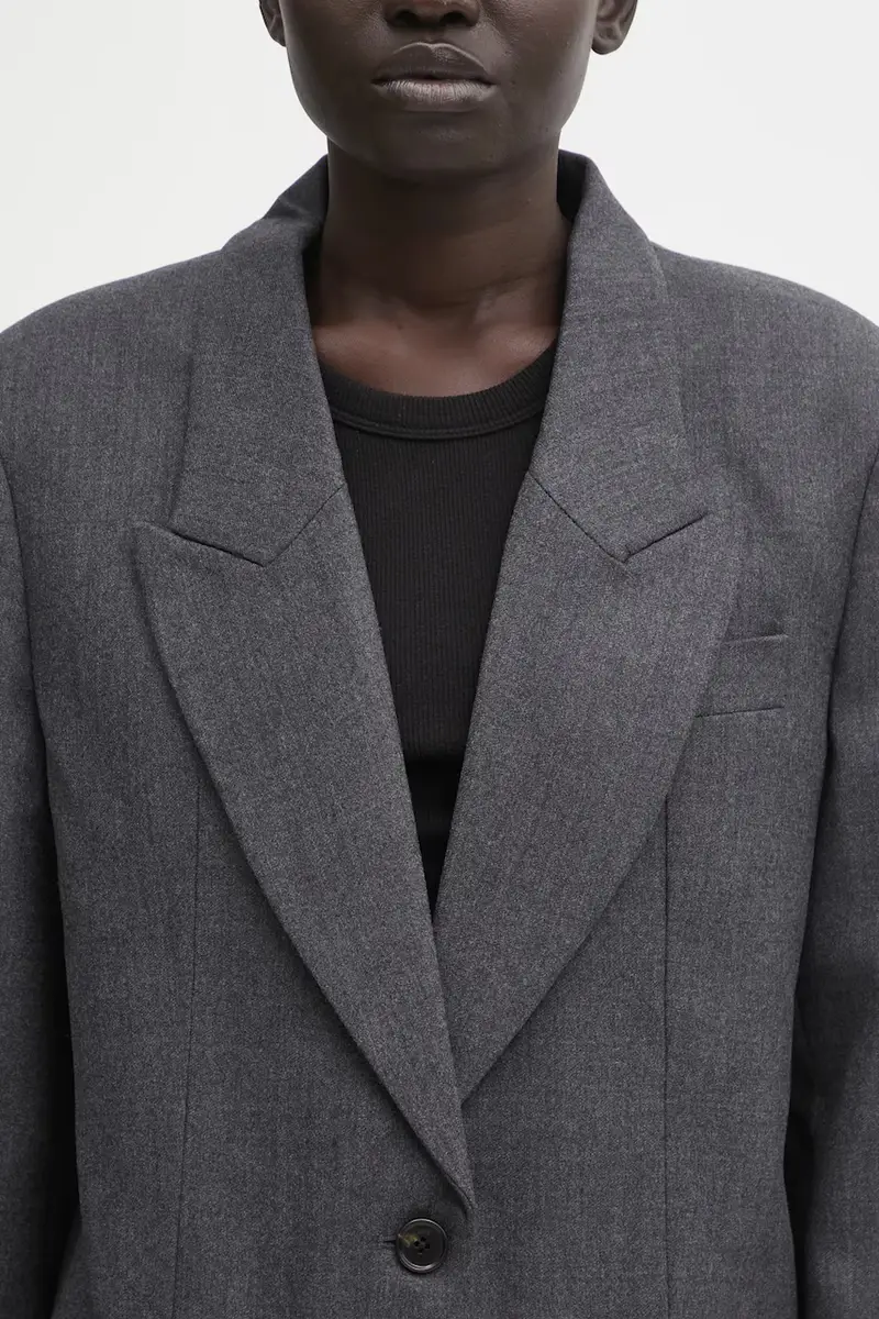 giacca in lana ross colore grigio A.01.11467 miniatura 4