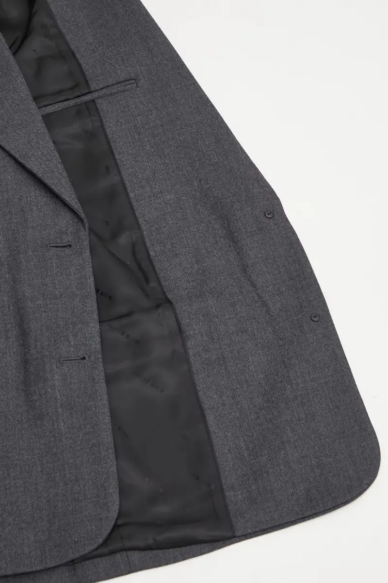 giacca in lana ross colore grigio A.01.11467 miniatura 5