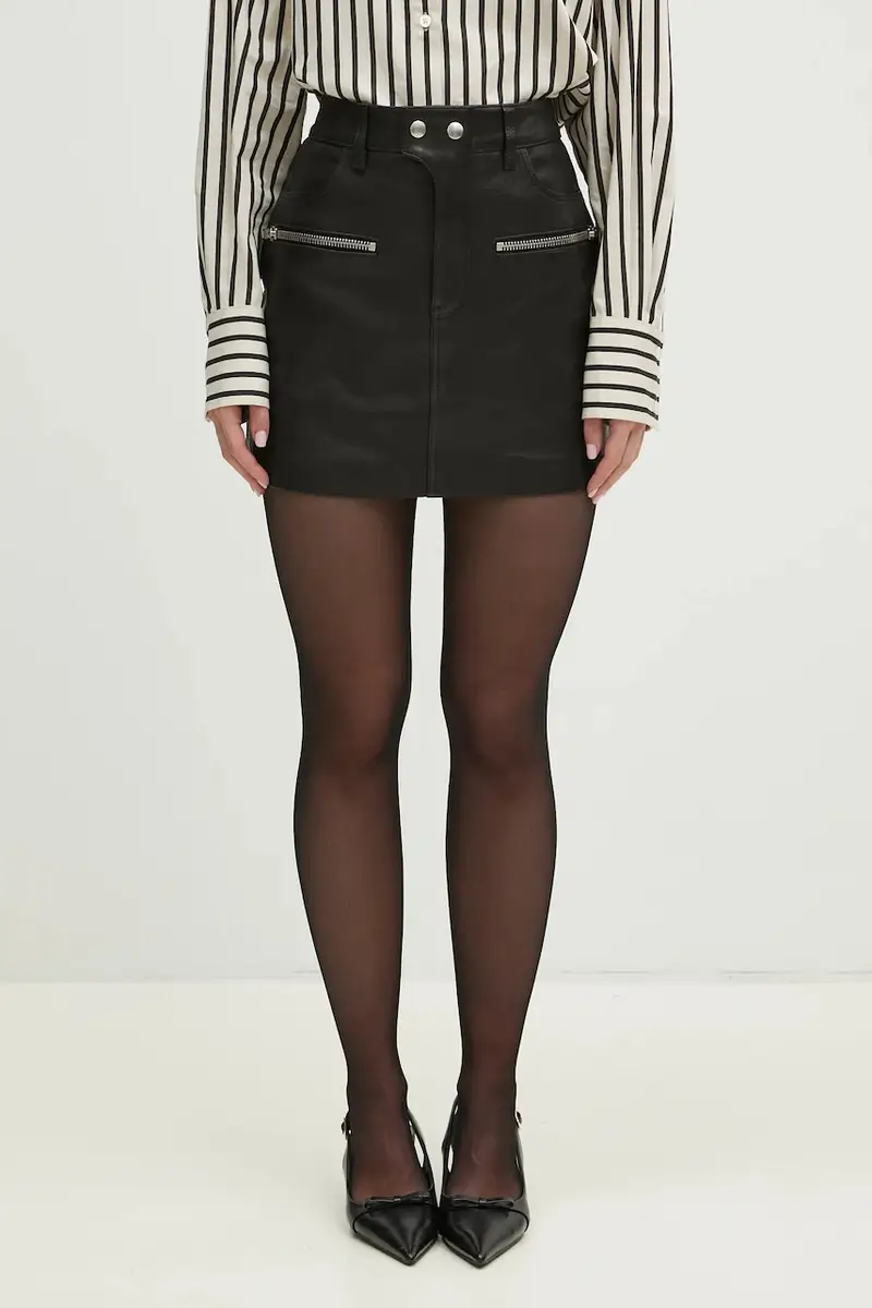 gonna Steel Skirt colore nero A.04.10752