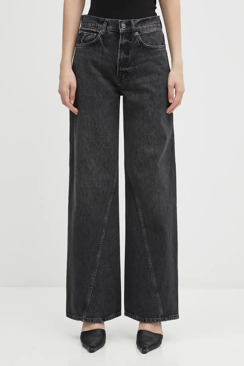 Anine Bing Jeans Donna Nero 3172084