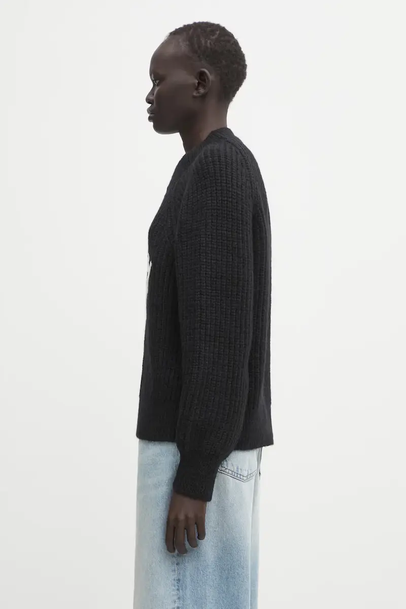 maglione con lana kendrick colore nero A.09.11461 miniatura 2