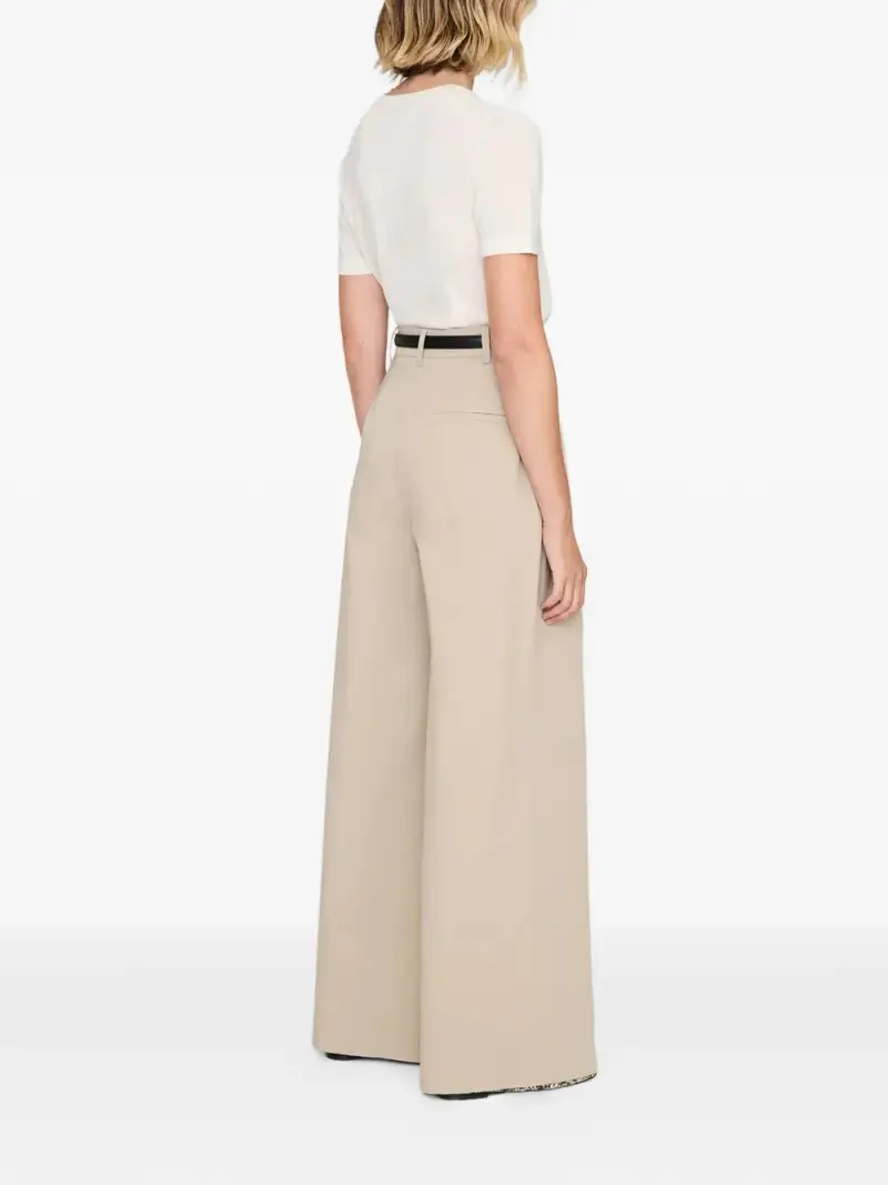 Pantaloni Eleganti BEIGE miniatura 3