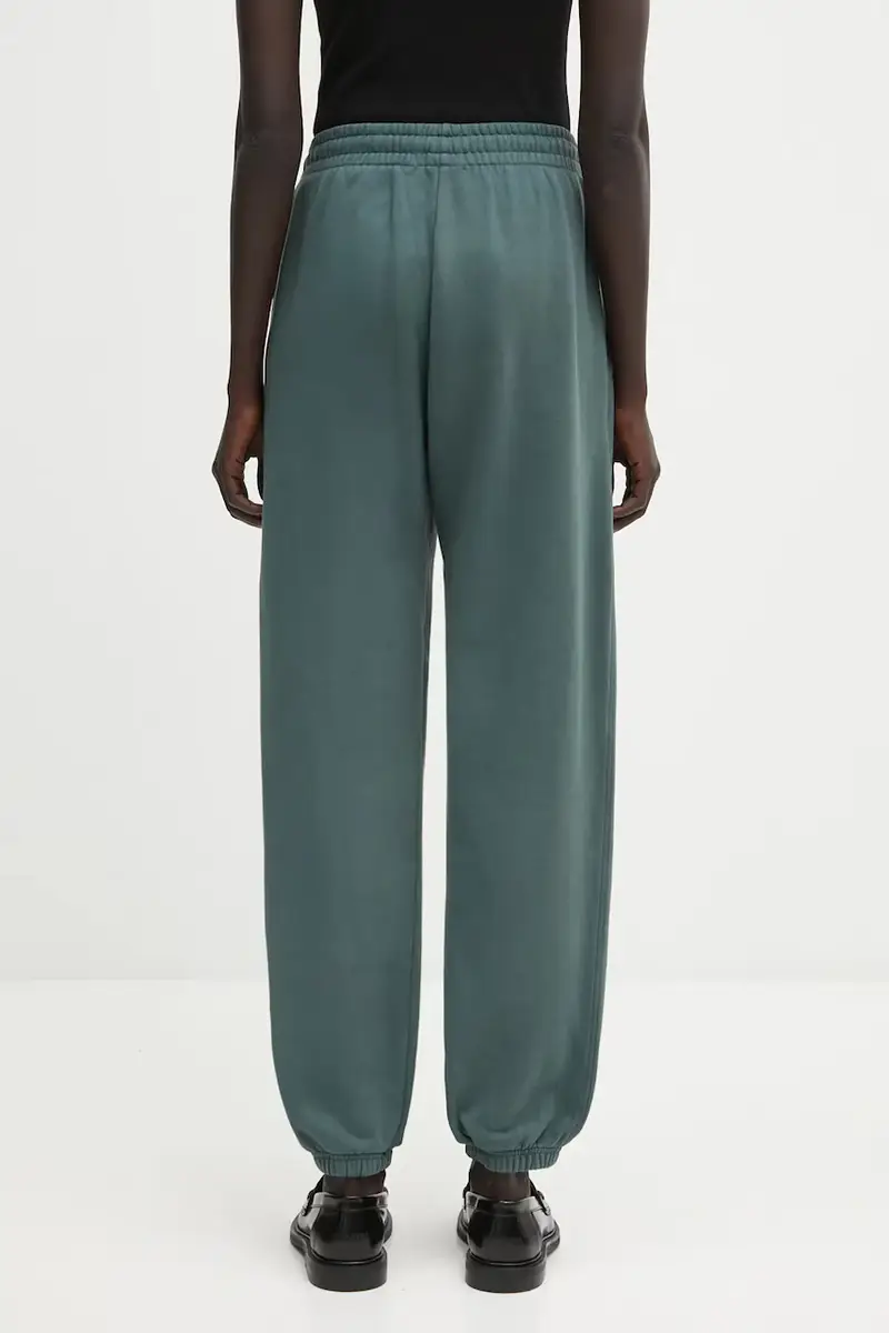 pantaloni tuta di cotone karter donna colore verde A.03.11675 miniatura 3