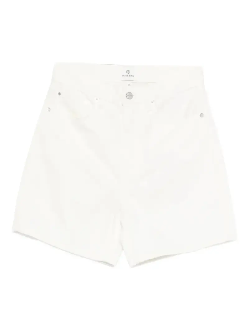 Shorts in Denim Bianco