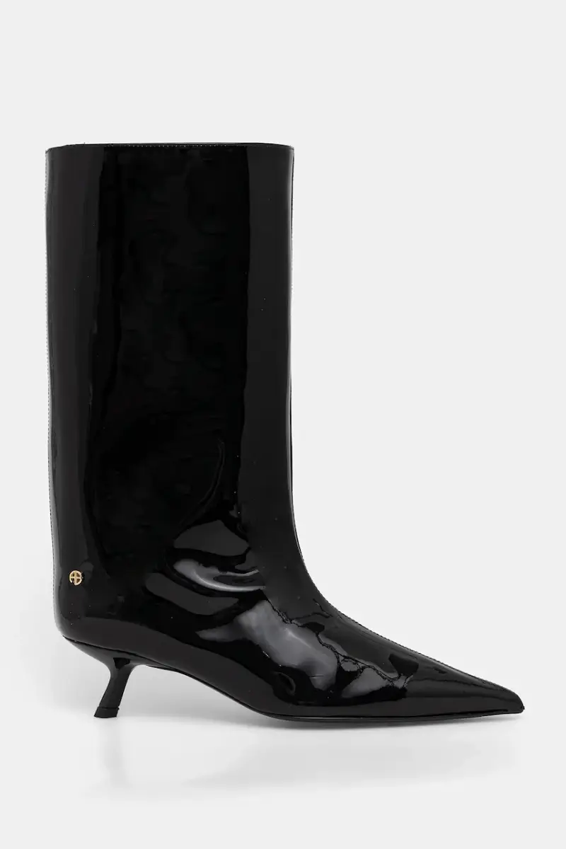 stivali in pelle hilda donna colore nero A.14.11372 miniatura 2