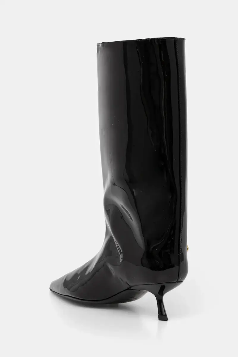 stivali in pelle hilda donna colore nero A.14.11372 miniatura 3