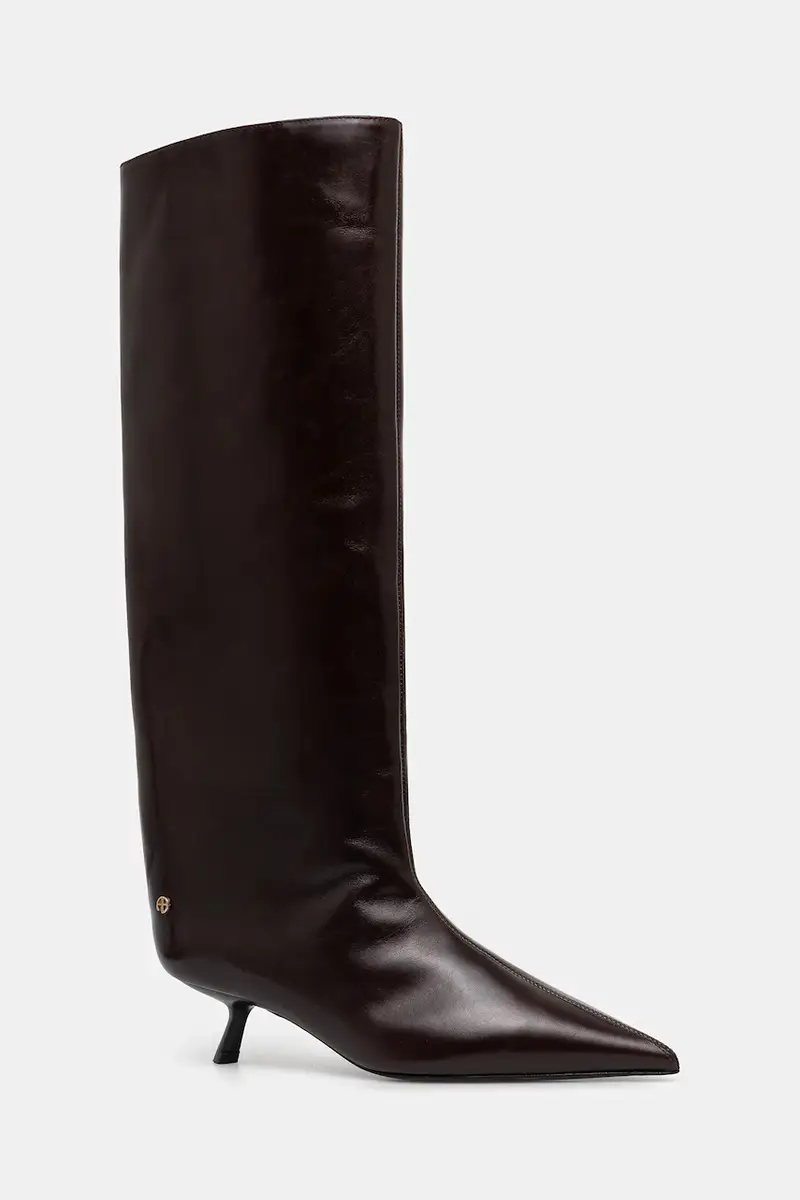 stivali in pelle tall hilda donna colore marrone A.14.11484