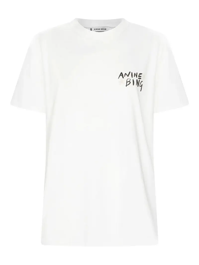 Anine Bing T-shirt Bianco 4202102