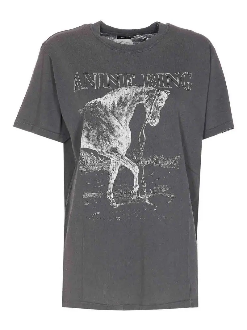 Anine Bing T-shirt Grigio 4185110