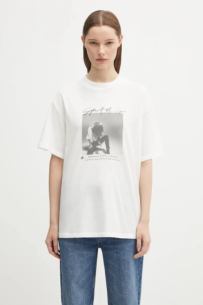 Anine Bing T-shirt Donna Beige 2242865