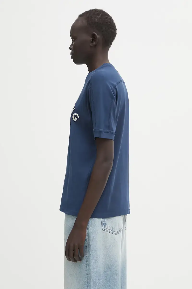 Anine Bing T-shirt Donna Blu 3830420 miniatura 2