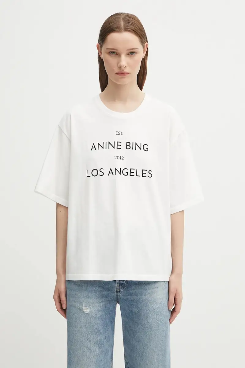 Anine Bing T-shirt Donna Bianco 2245098