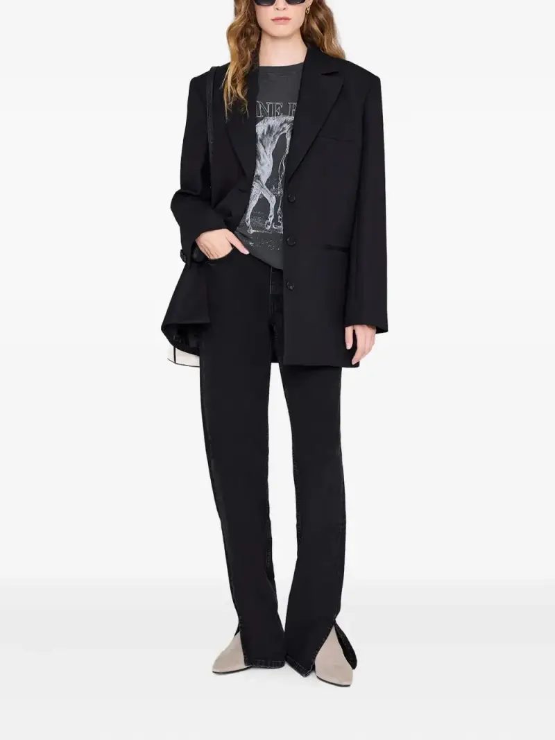 Anine Bing T-shirt Nero 4102962 miniatura 3