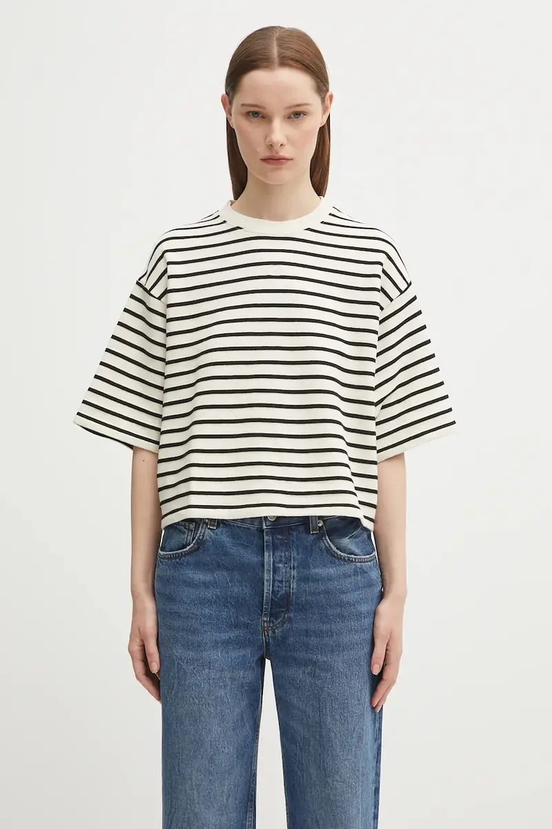 Anine Bing T-shirt Donna Beige 2242864