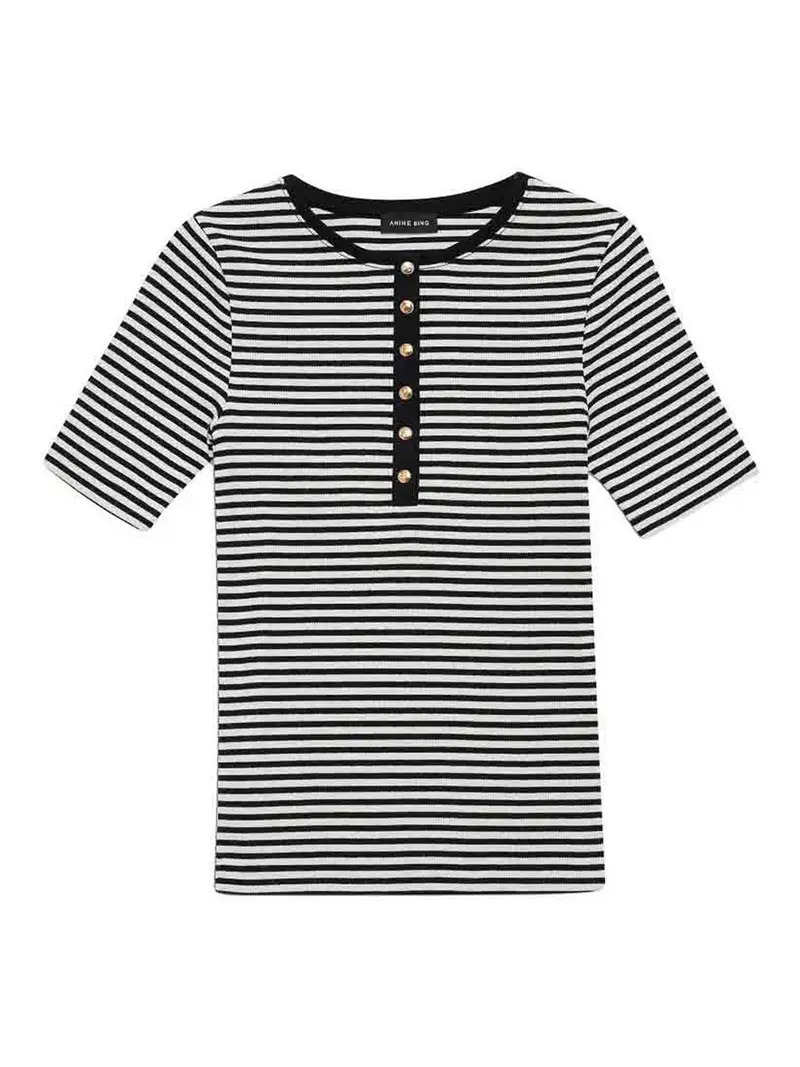 Anine Bing T-shirt Nero 4033076