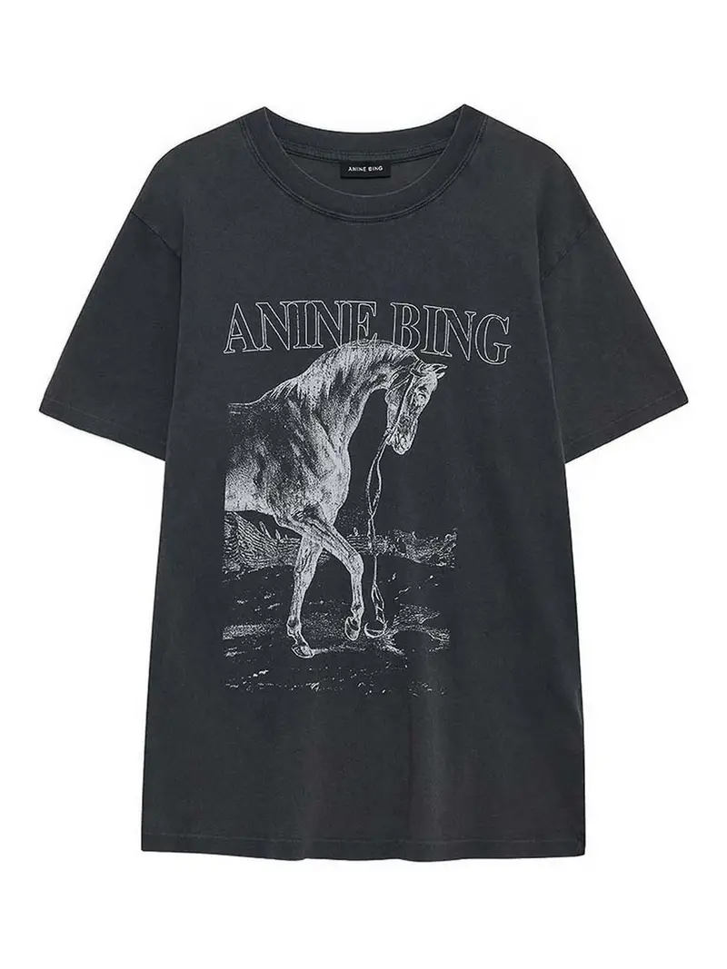 Anine Bing T-shirt Nero 4204063