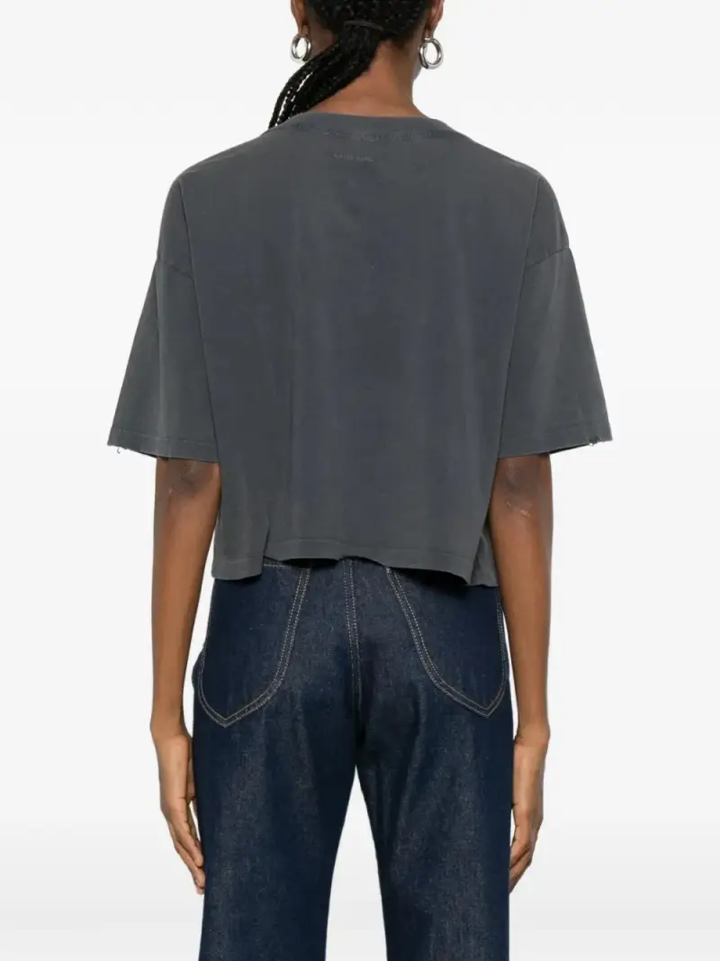 Anine Bing Maglia Los Angeles nera miniatura 2