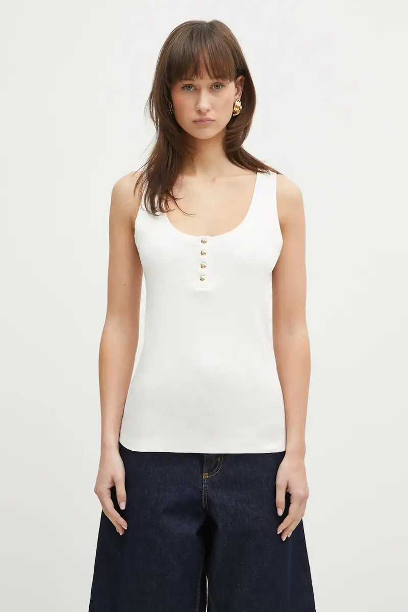 top Alessia Tank colore bianco A.08.10316