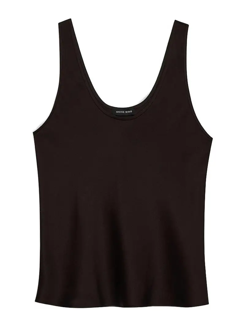 Anine Bing Top Marrone 4203183