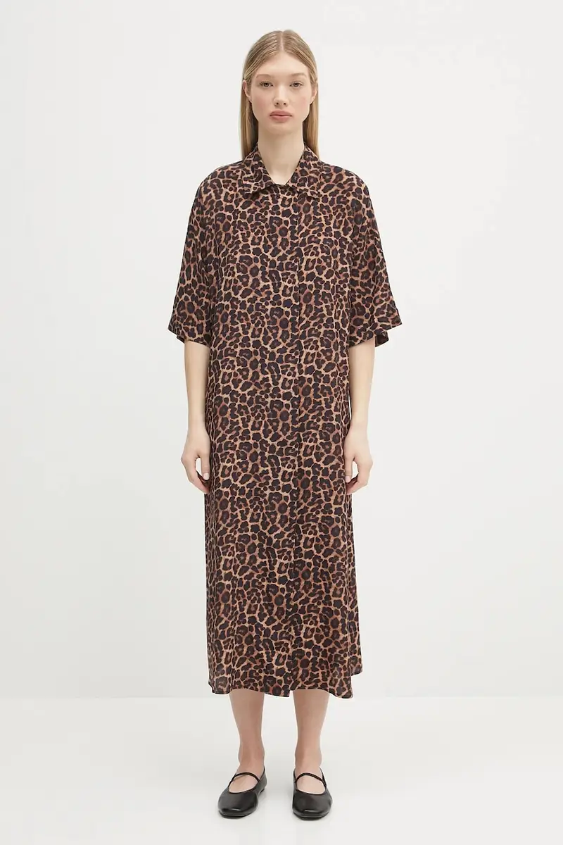 vestito Julia Dress colore marrone A.02.0491