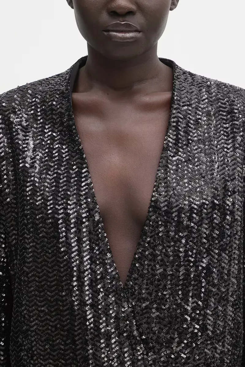 vestito veneda colore nero A.02.11689 miniatura 4