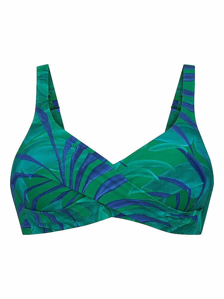 Bikinioberteil da donna Leaf it verde scuro | 46C