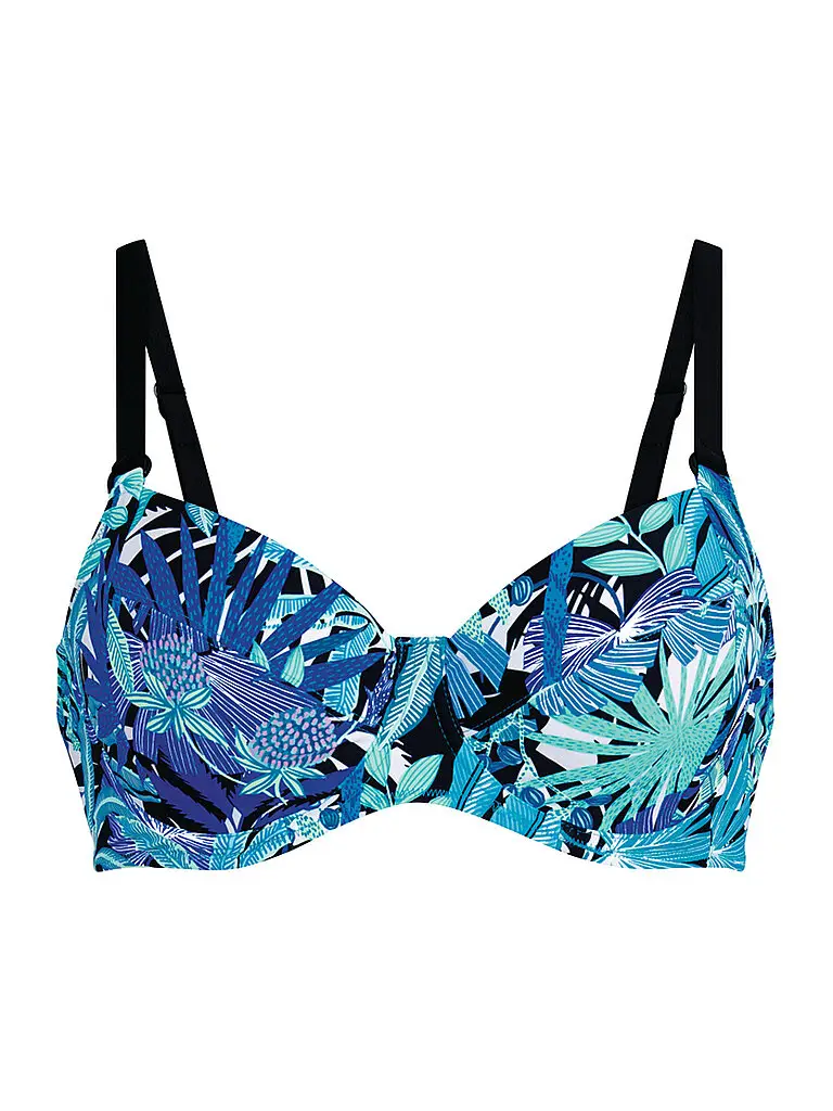 Bikinioberteil da donna Palmtree Smilla blu | 38D