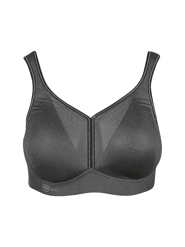 Reggiseno sportivo da donna Air Control Delta Pad High Support grigio | 70B