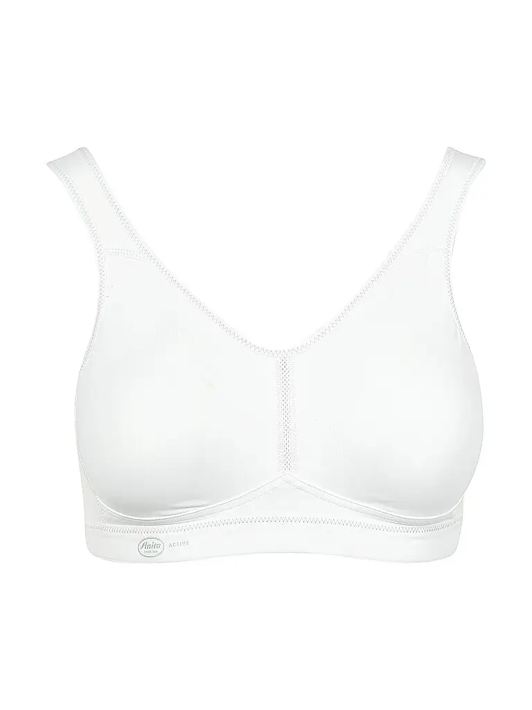 Reggiseno sportivo da donna Light&Firm a sostegno medio bianco | 70B