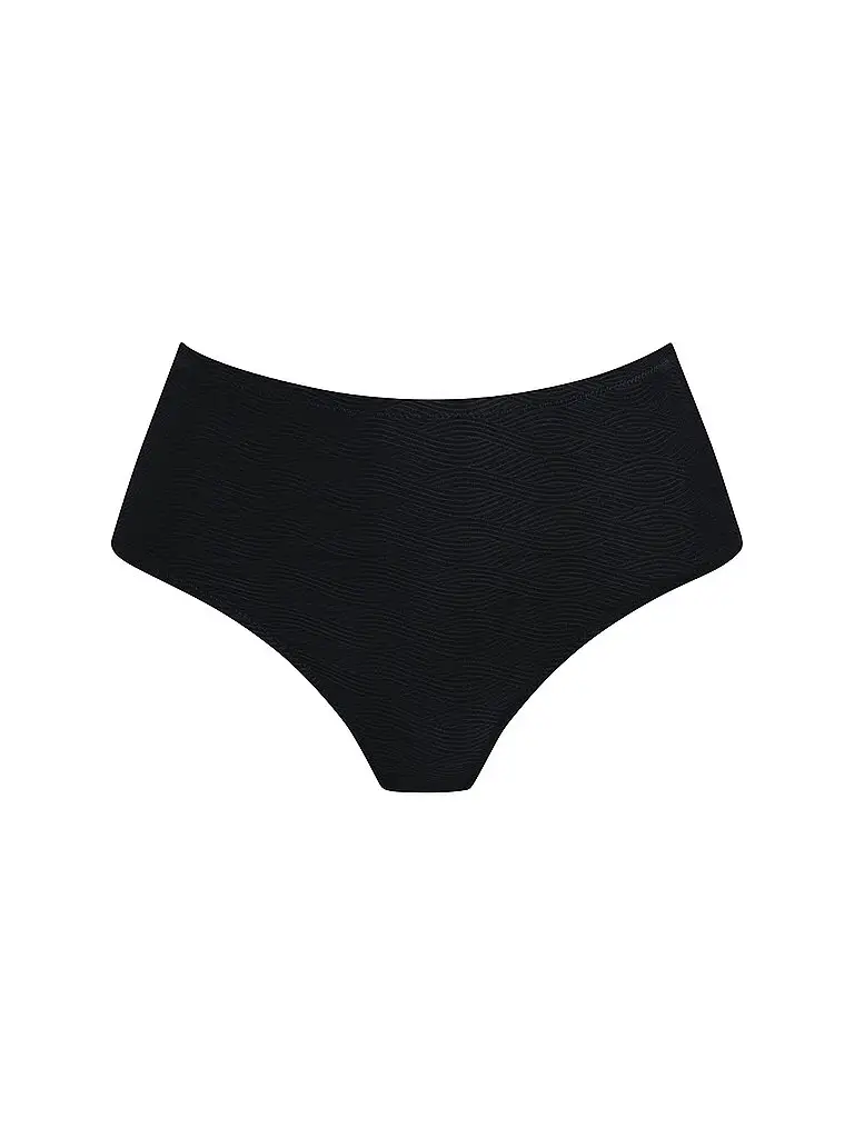 Slip bikini da donna Essentials a vita alta nero | S